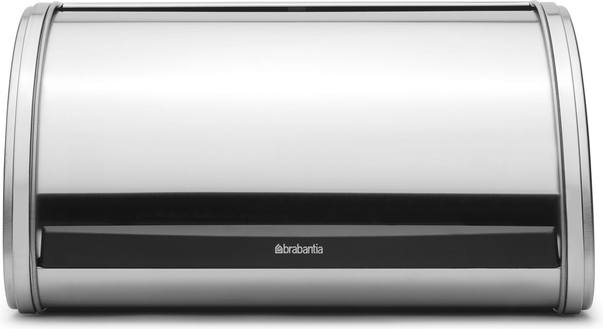 Brabantia Broodtrommel Met Schuifdeksel - Medium - Matt Steel - Silver