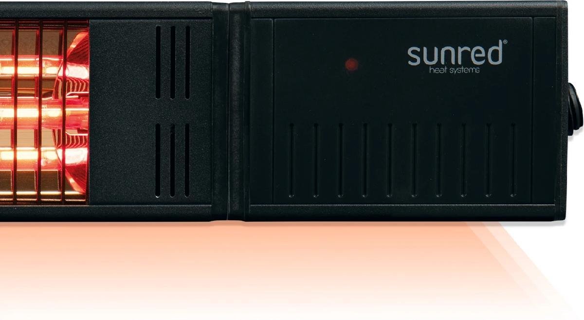 SunRed Fortuna 1500 Wand - Zwart