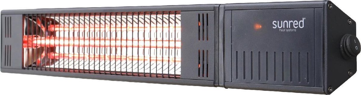 SunRed Fortuna 1500 Wand - Zwart