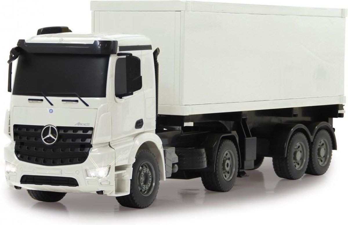 Jamara containertruck RC Mercedes Benz Arocs 2,4 Ghz 1:20 - Blanco