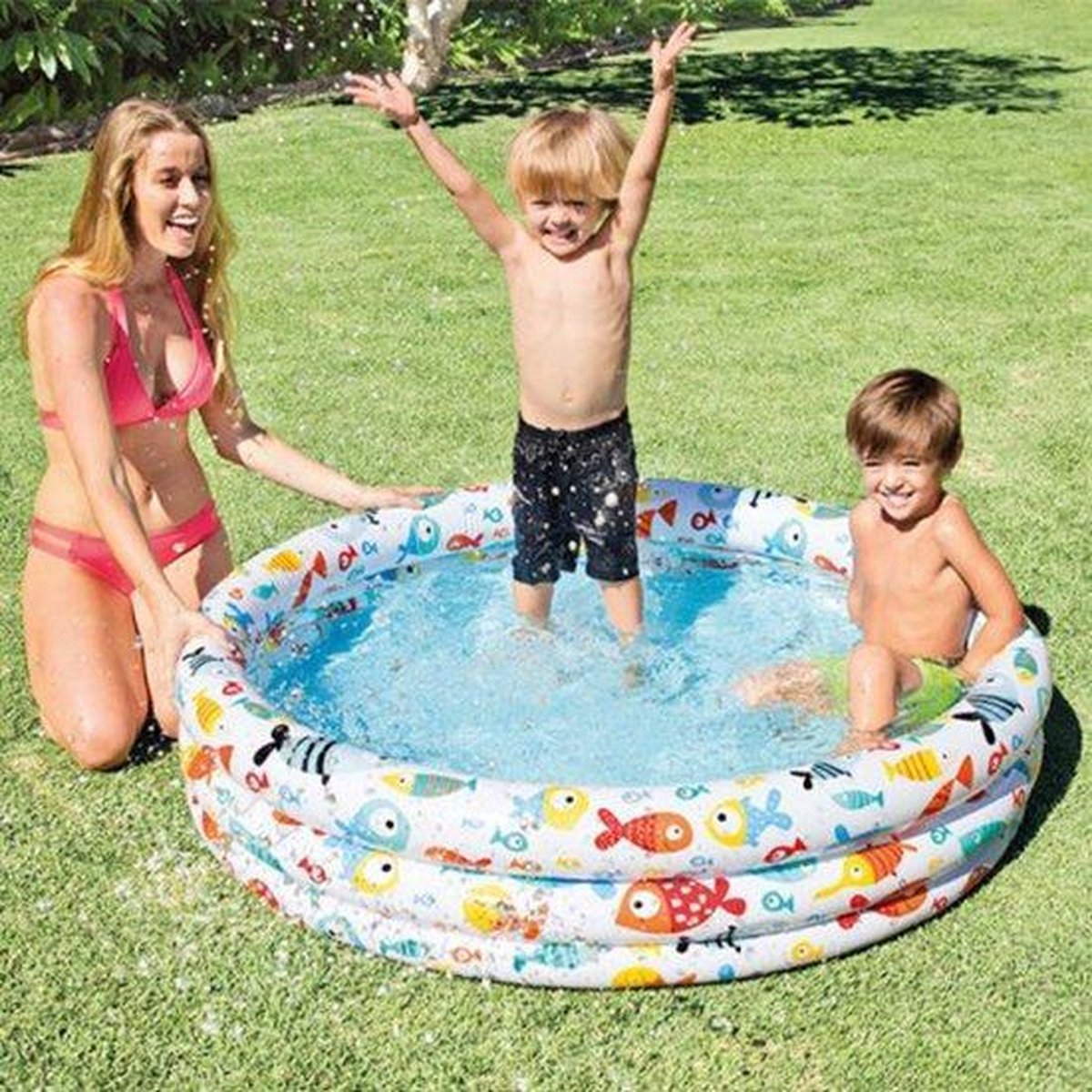 Intex Vis Zwembad - 132 X 28 Cm - Wit