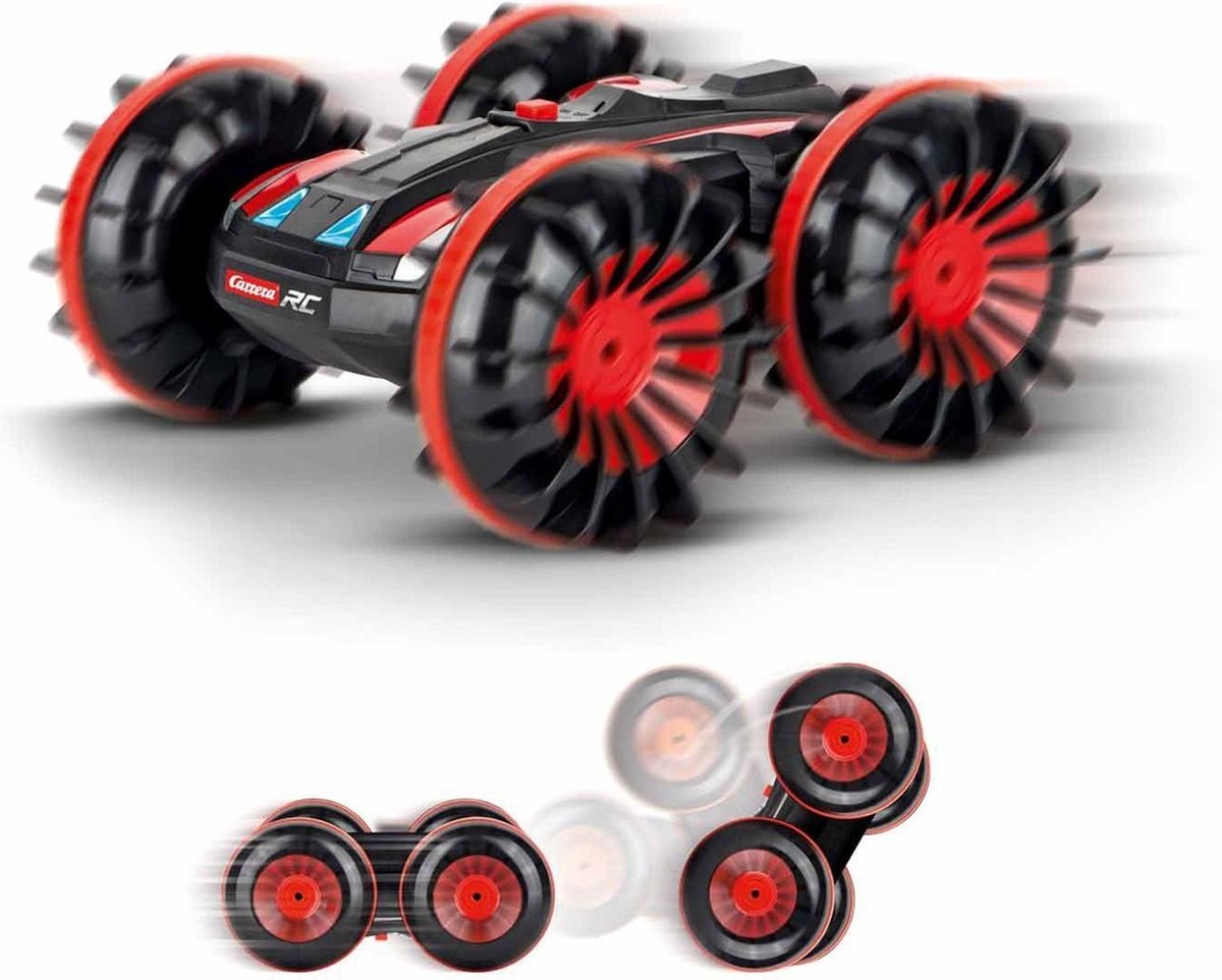 Carrera RC 2,4GHz All Terrain stuntauto 1:16/ - Zwart