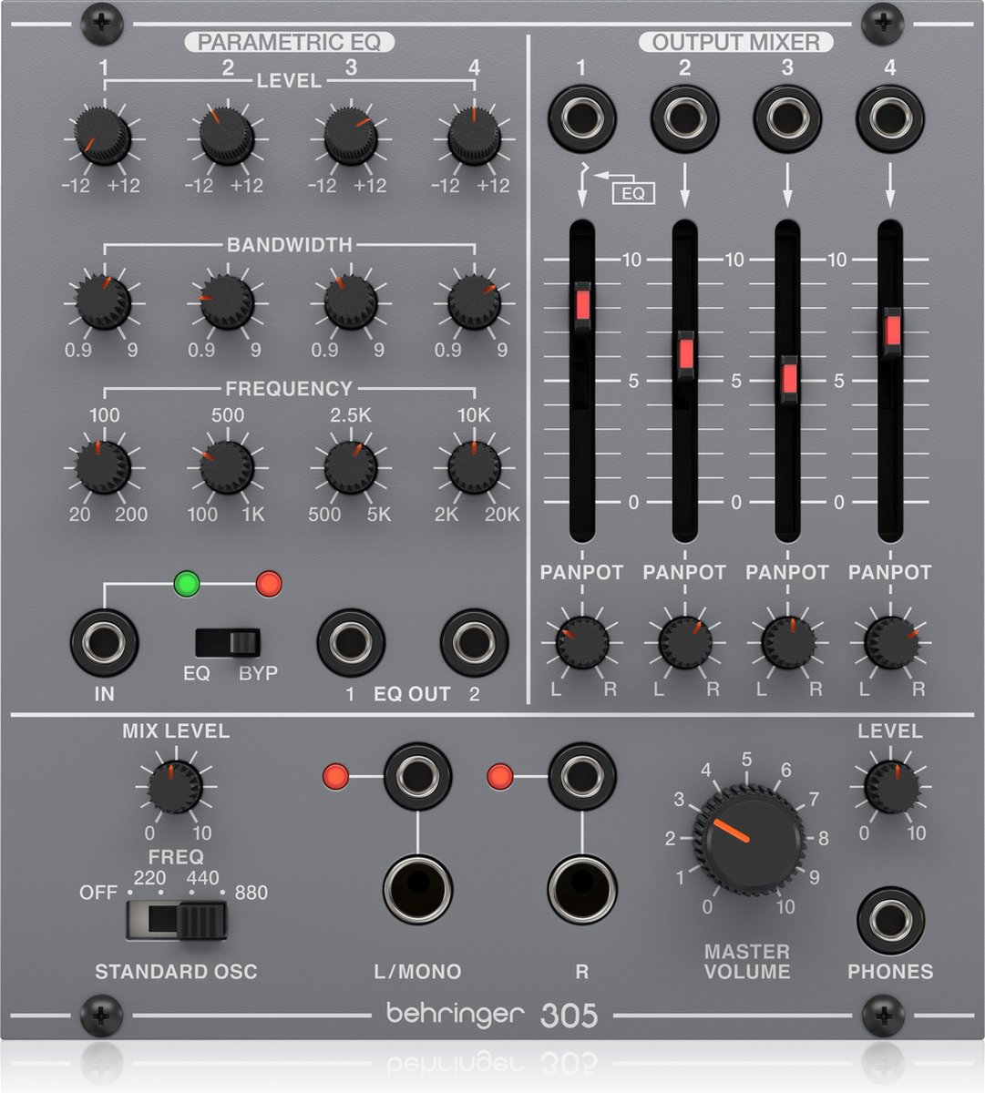 Behringer System 100 305 EQ/Mixer/Output