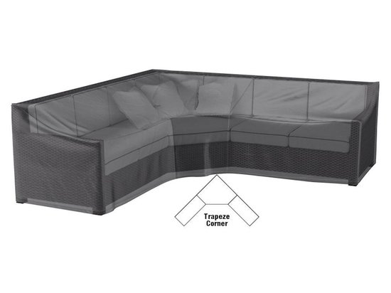 AeroCover Loungesethoes Trapeze 300 x 300 cm - Grijs