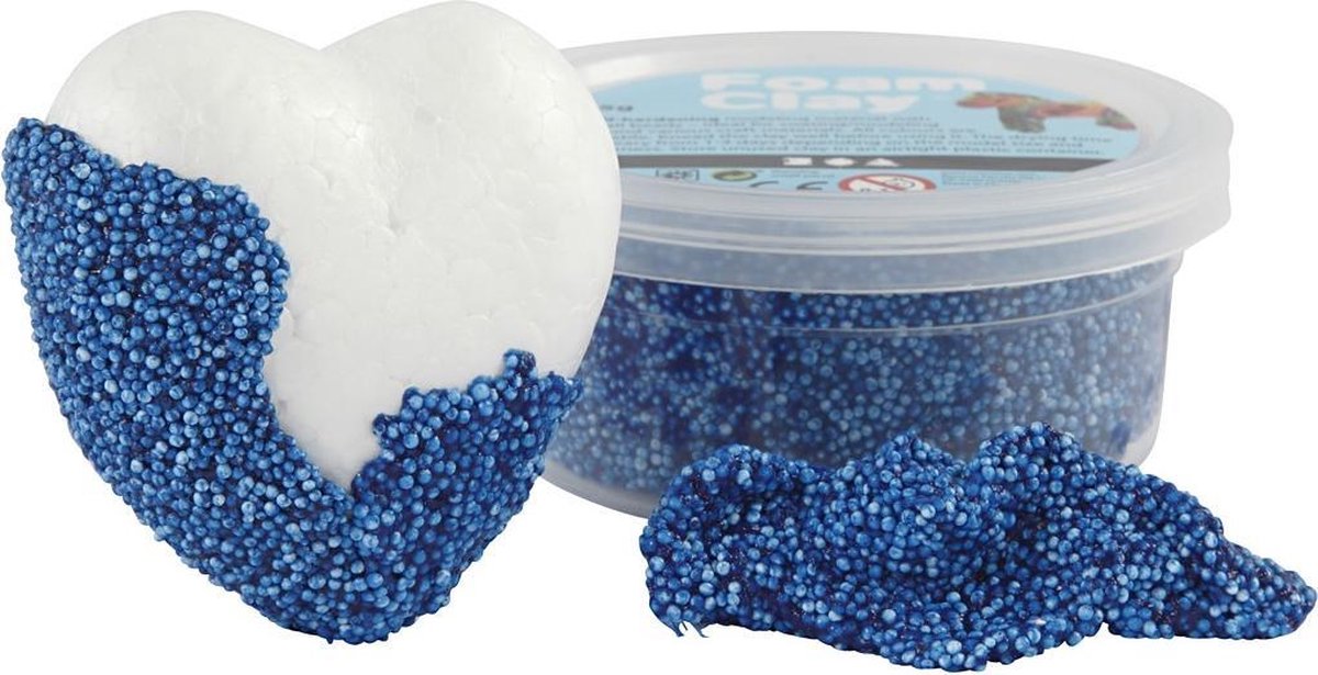 Foam Clay klei 35 gram (78922) - Blauw