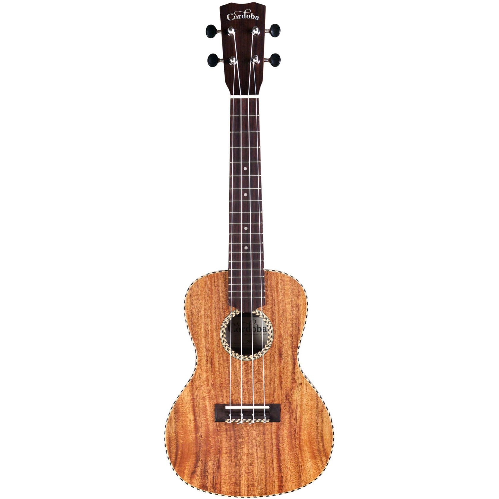 Cordoba 25C concert ukelele met acacia top