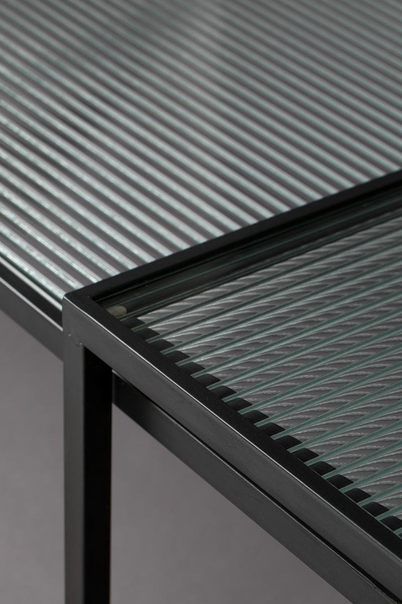 Dutchbone Boli Salontafel Set van 2 - Zwart