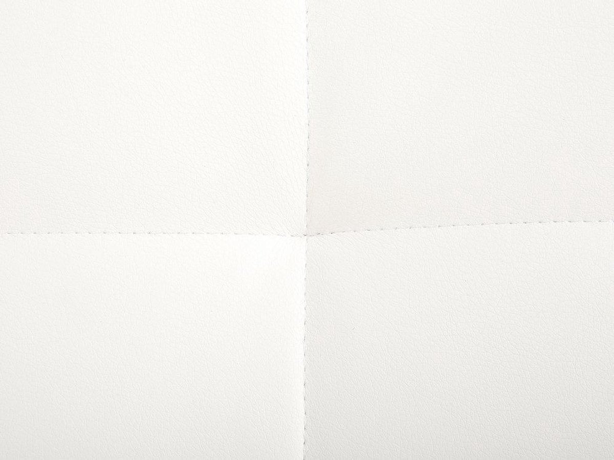 Beliani Aberdeen Slaapbank Kunstleer 267x168x83 - Wit
