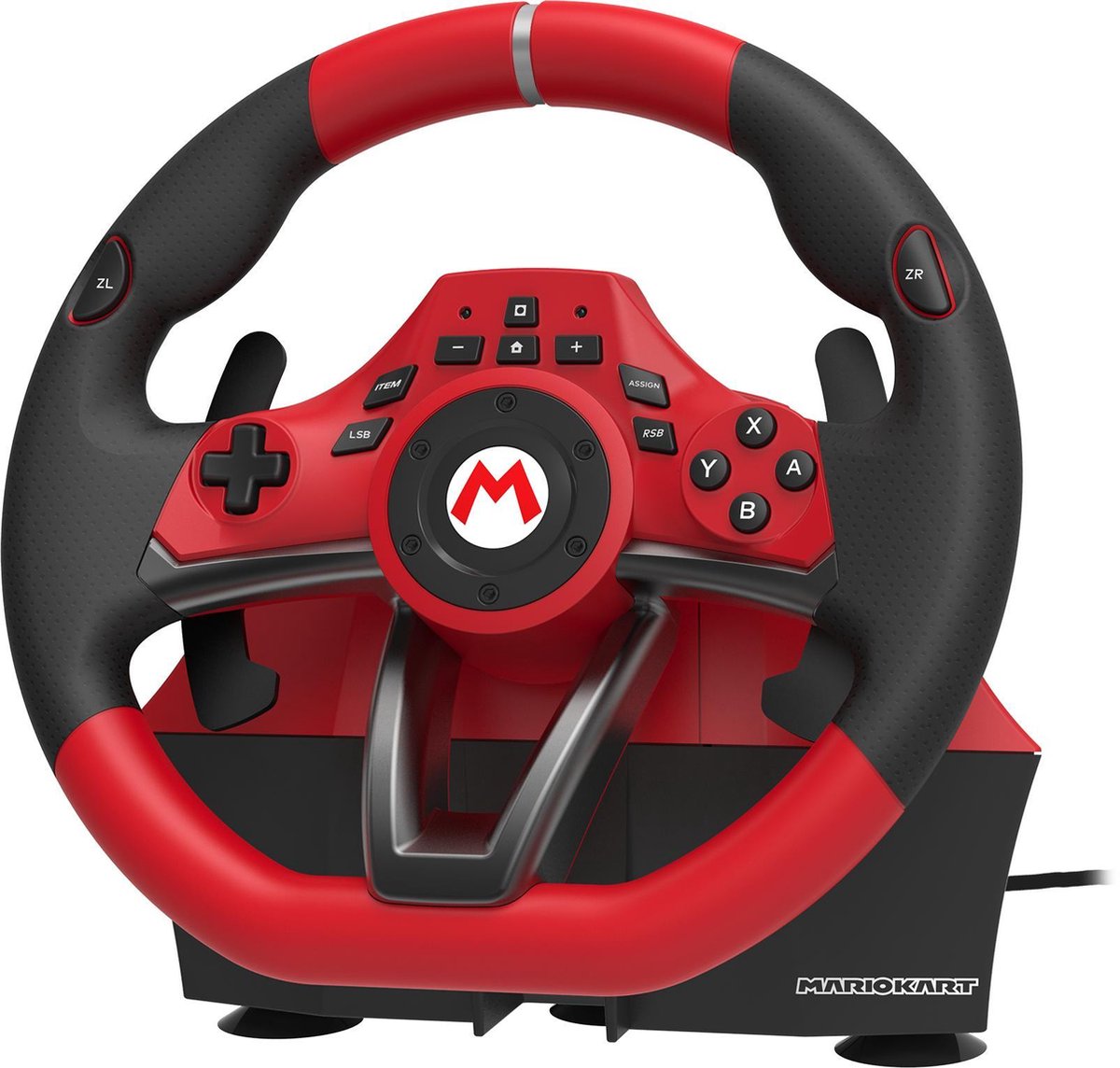Hori Mario Kart Deluxe Racing Wheel Pro Nintendo Switch - Rood