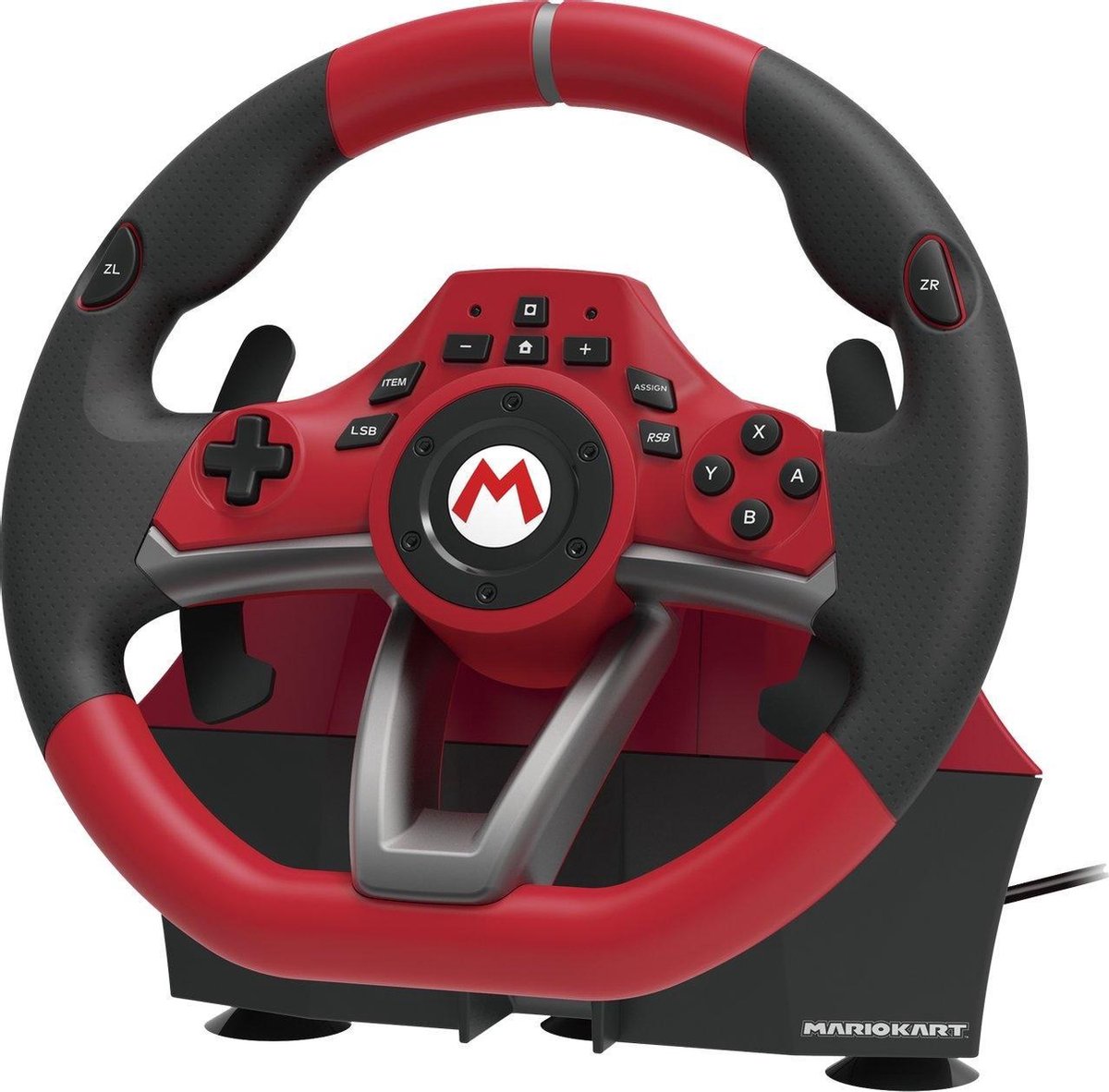 Hori Mario Kart Deluxe Racing Wheel Pro Nintendo Switch - Rood