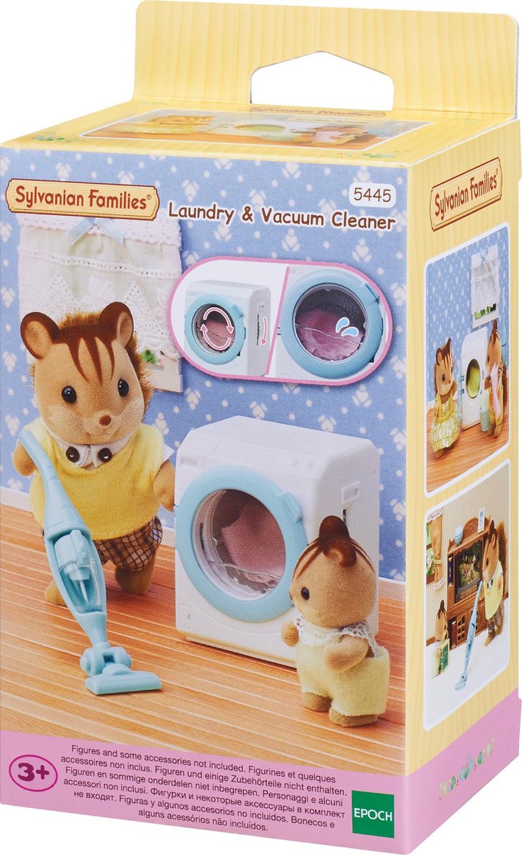 Sylvanian Families Wasmachine & Stofzuiger