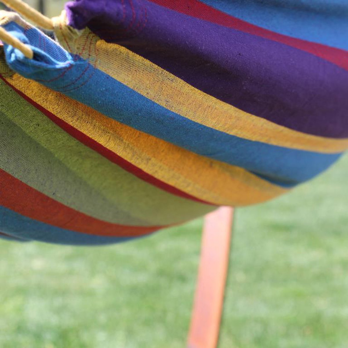 VIVERE Double Cotton Hangmat met Standaard