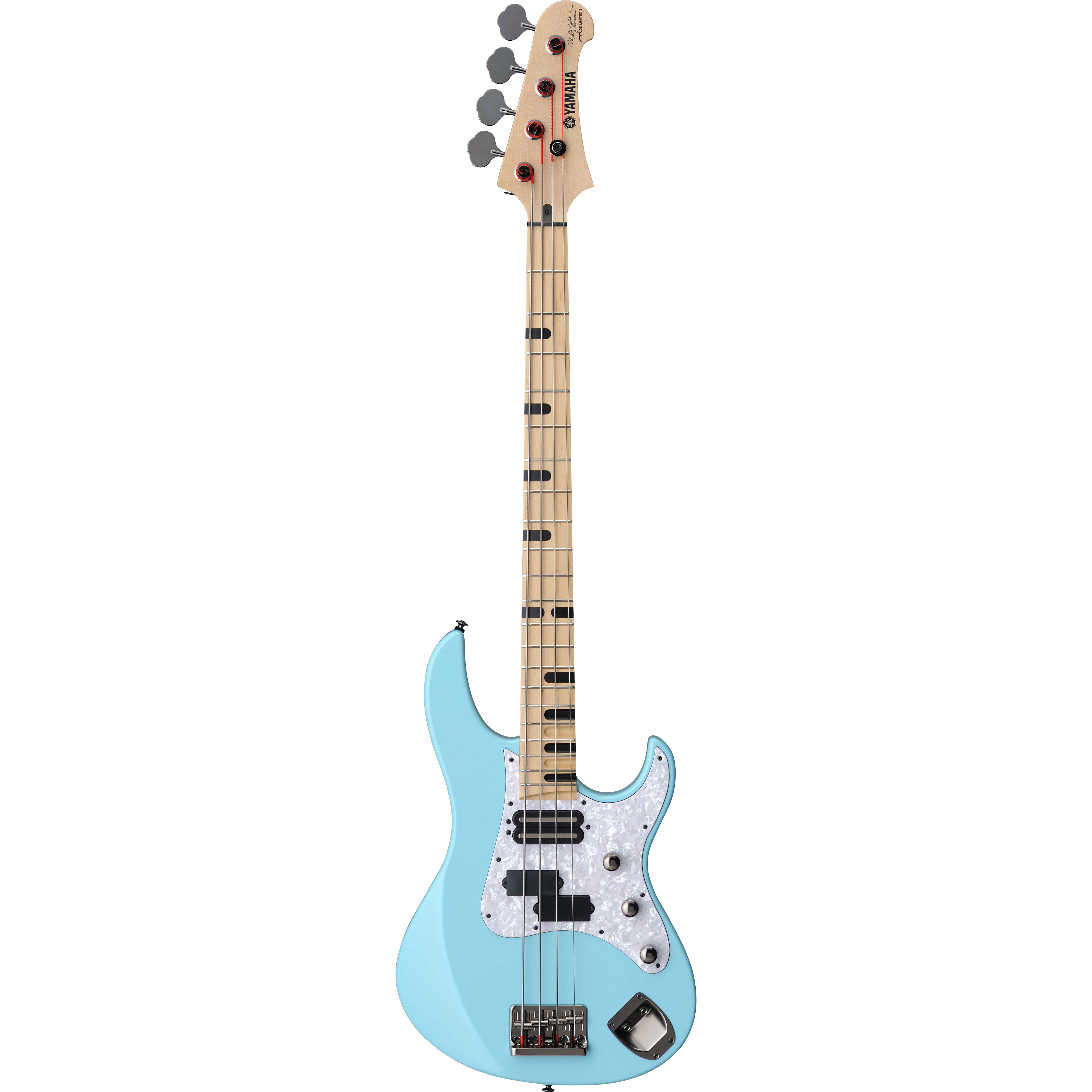 Yamaha Attitude Limited 3 Sonic Blue Billy Sheehan signature elektrische basgitaar