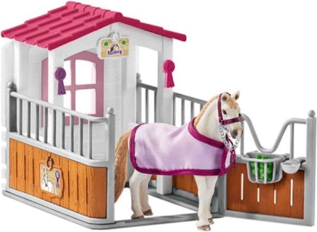 Schleich Paarden - Paardenbox Met Lusitano Merrie 42368