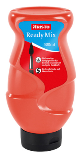 Aristo verf Ready Mix junior 500 ml - Rood