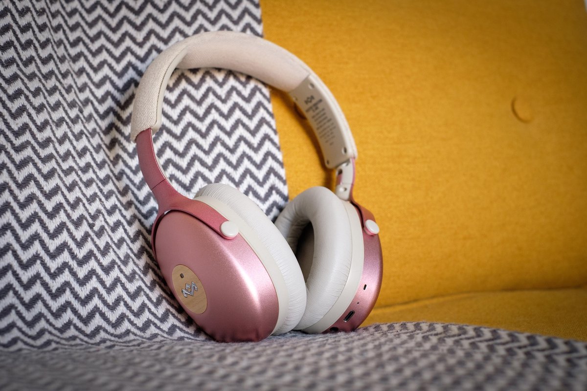 House Of Marley Positive Vibration XL ANC Rosé - Goud