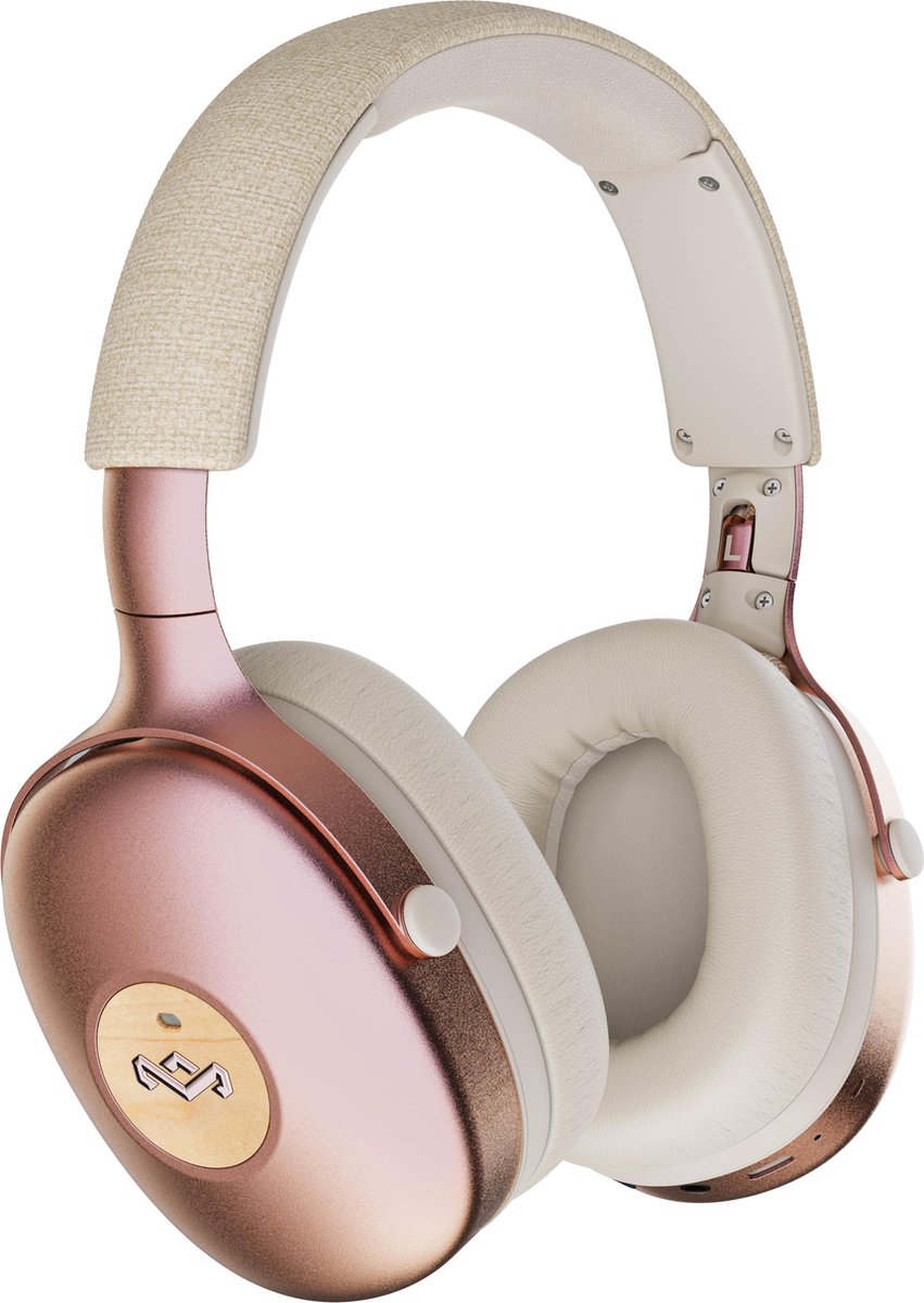 House Of Marley Positive Vibration XL ANC Rosé - Goud