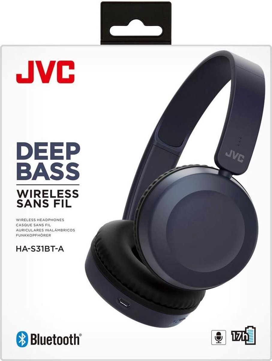 JVC HA-S31BT - Blauw
