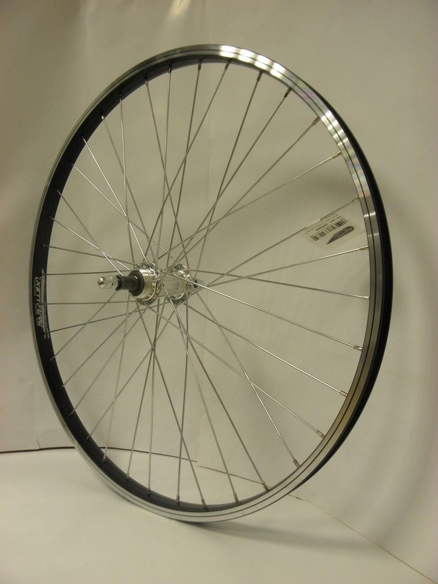 Paralex Achterwiel 26 Inch (559-21) Pion Alu Velg - Silver