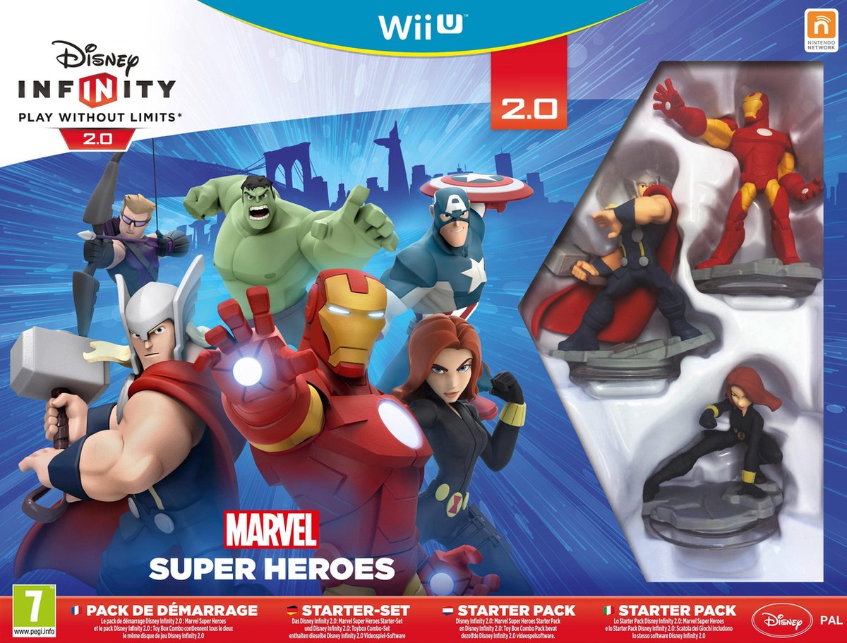 Disney Infinity 2.0 Marvel Super Heroes Starter Pack