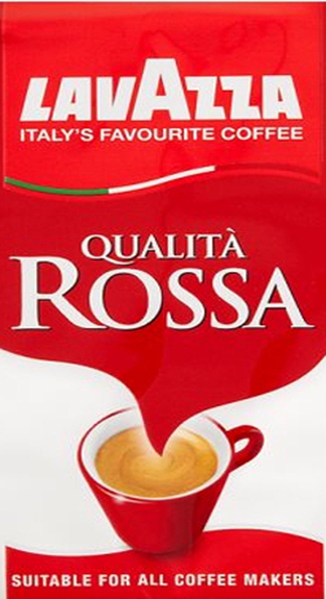 Lavazza - Qualita Rossa Gemalen koffie - 20x 250g