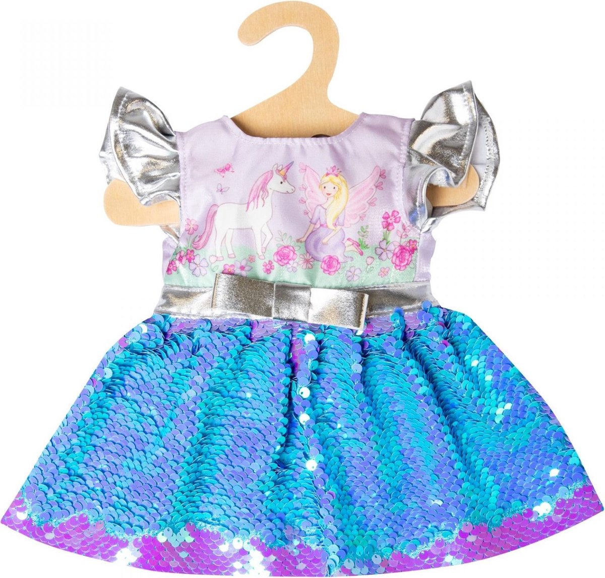 Heless babypoppenkleding jurk 28 35 cm 2 delig