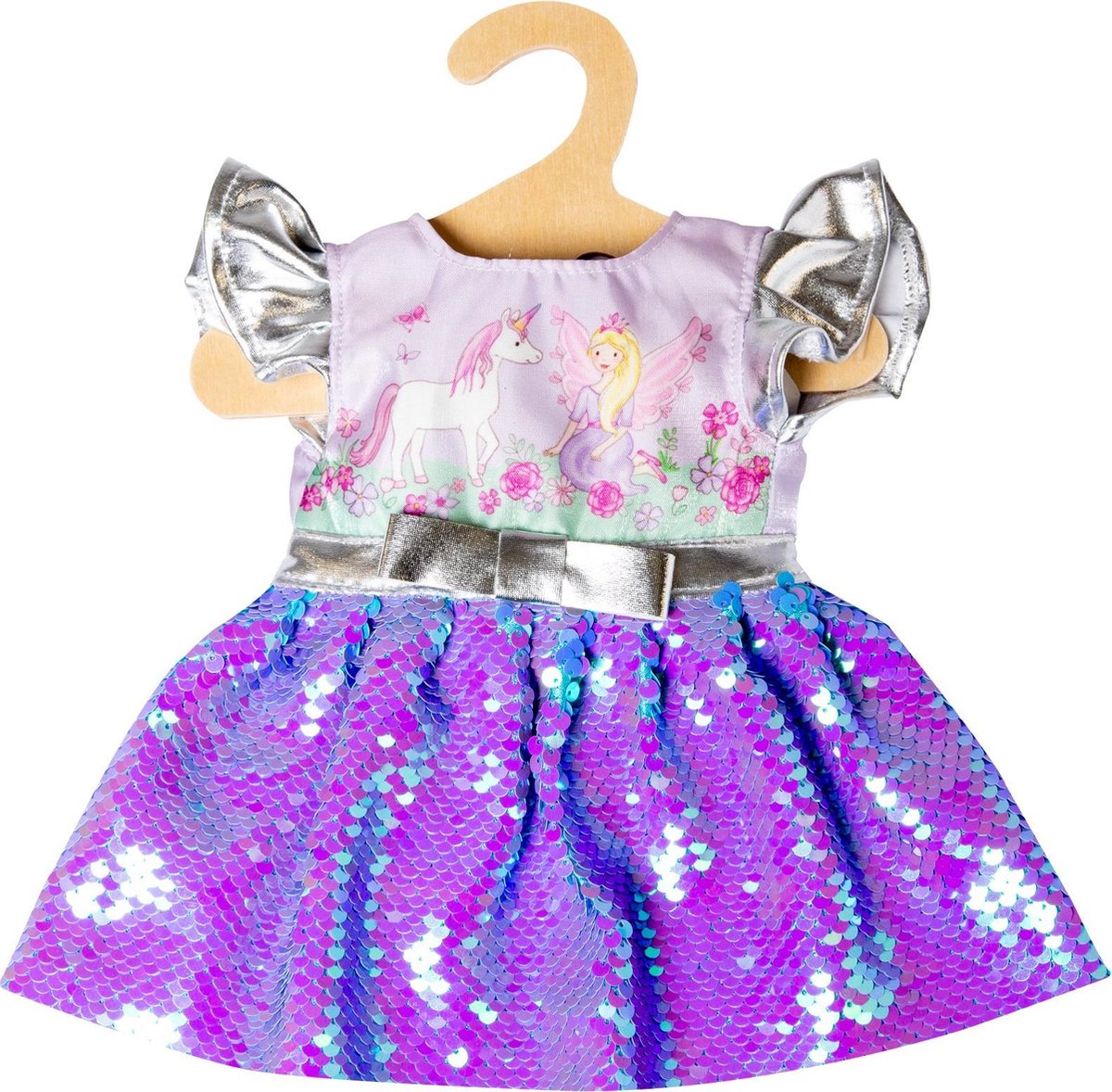Heless babypoppenkleding jurk 35 45 cm 2 delig
