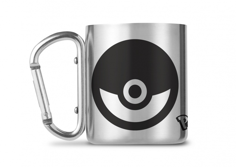 GB Eye mok Pokébal zilver/zwart 250 ml