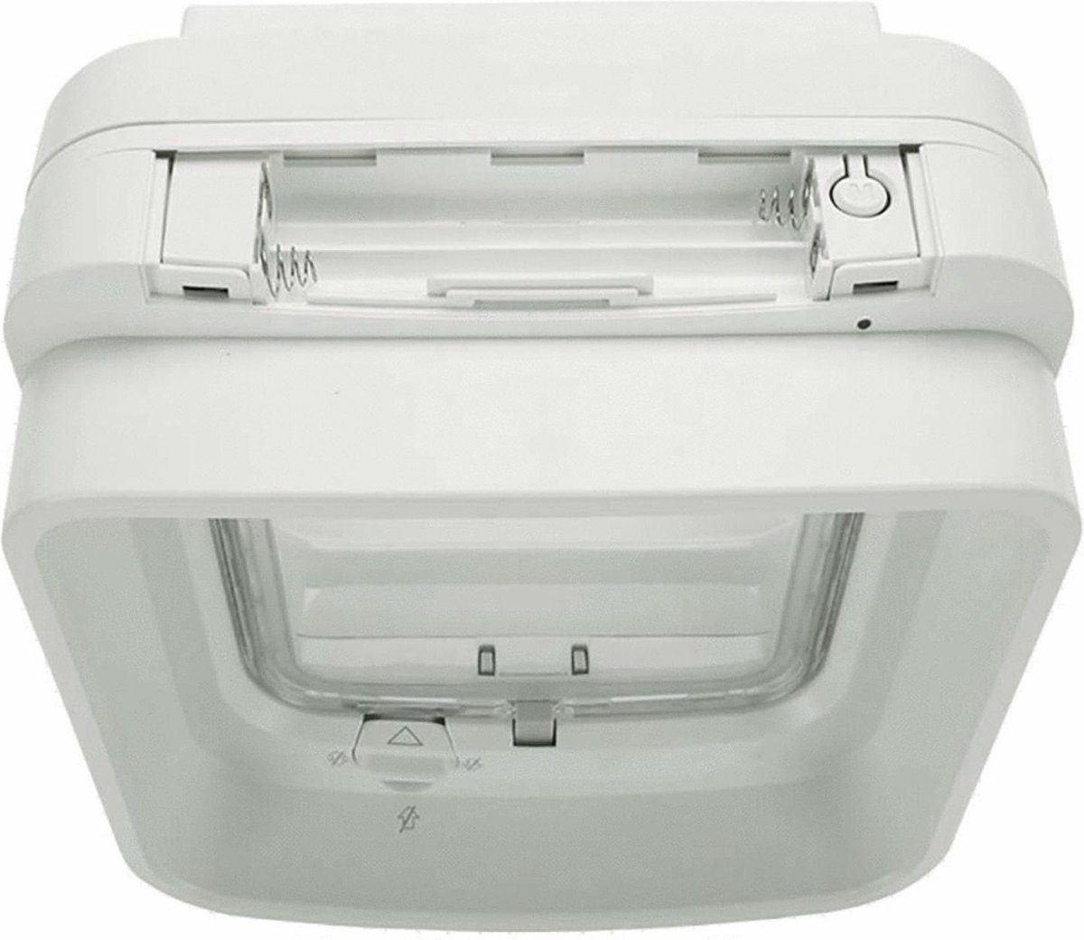 SureFlap Dierenluik Microchip Dualscan - Kattenluik - 20x20x7 cm - Wit