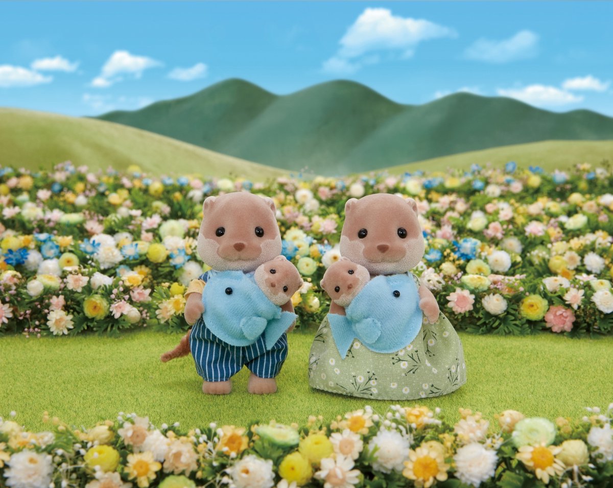 Sylvanian Families Familie Otter 5359