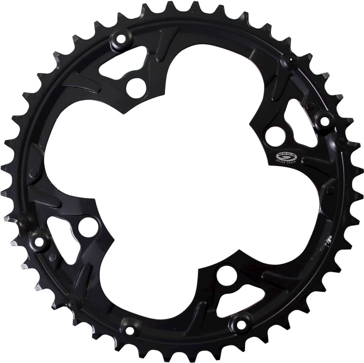 Shimano kettingblad Deore FC M480 44T 9S 104 mm - Zwart