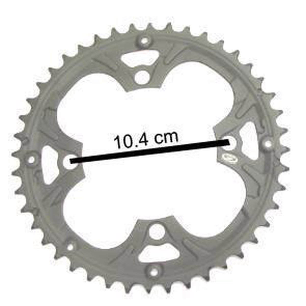 Shimano kettingblad Deore FC M480 44T 9S 104 mm - Zwart