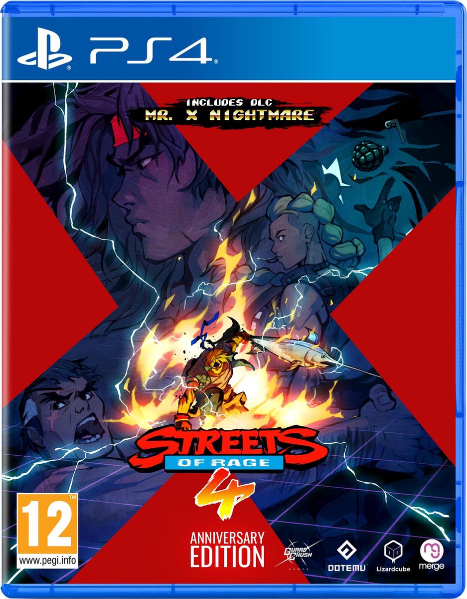 Merge Games Streets of Rage 4 Anniversary Edition