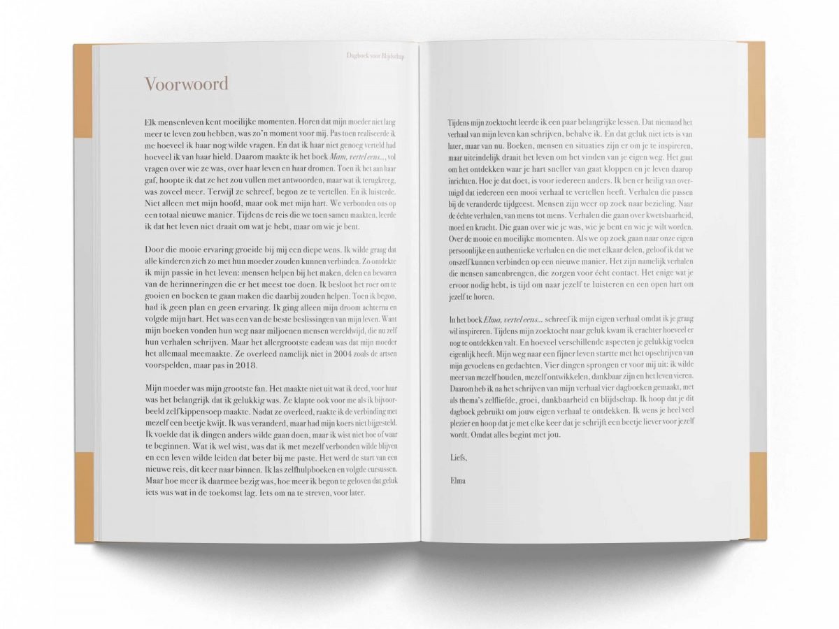 Dagboek voor blijdschap