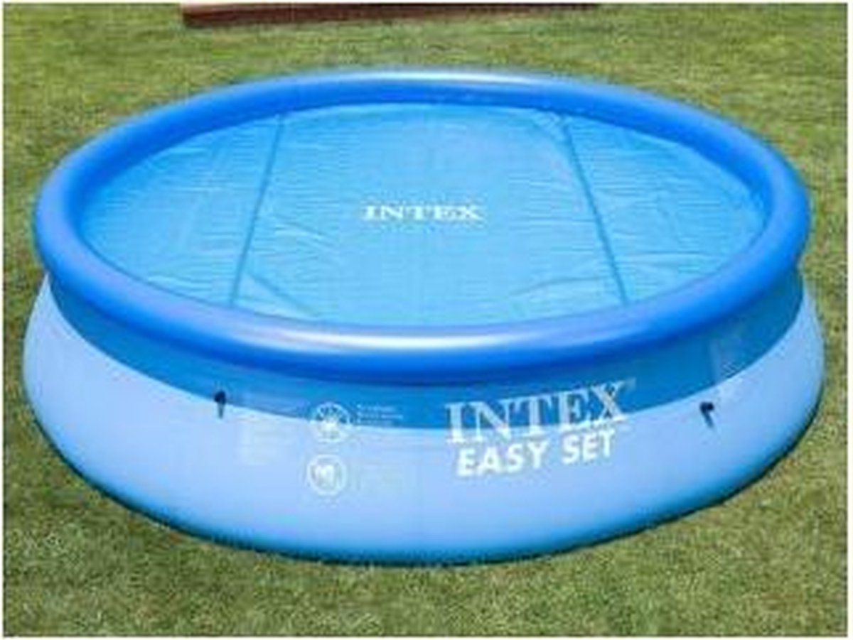 Intex afdekzeil zwembad isolerend 457 cm vinyl - Blauw