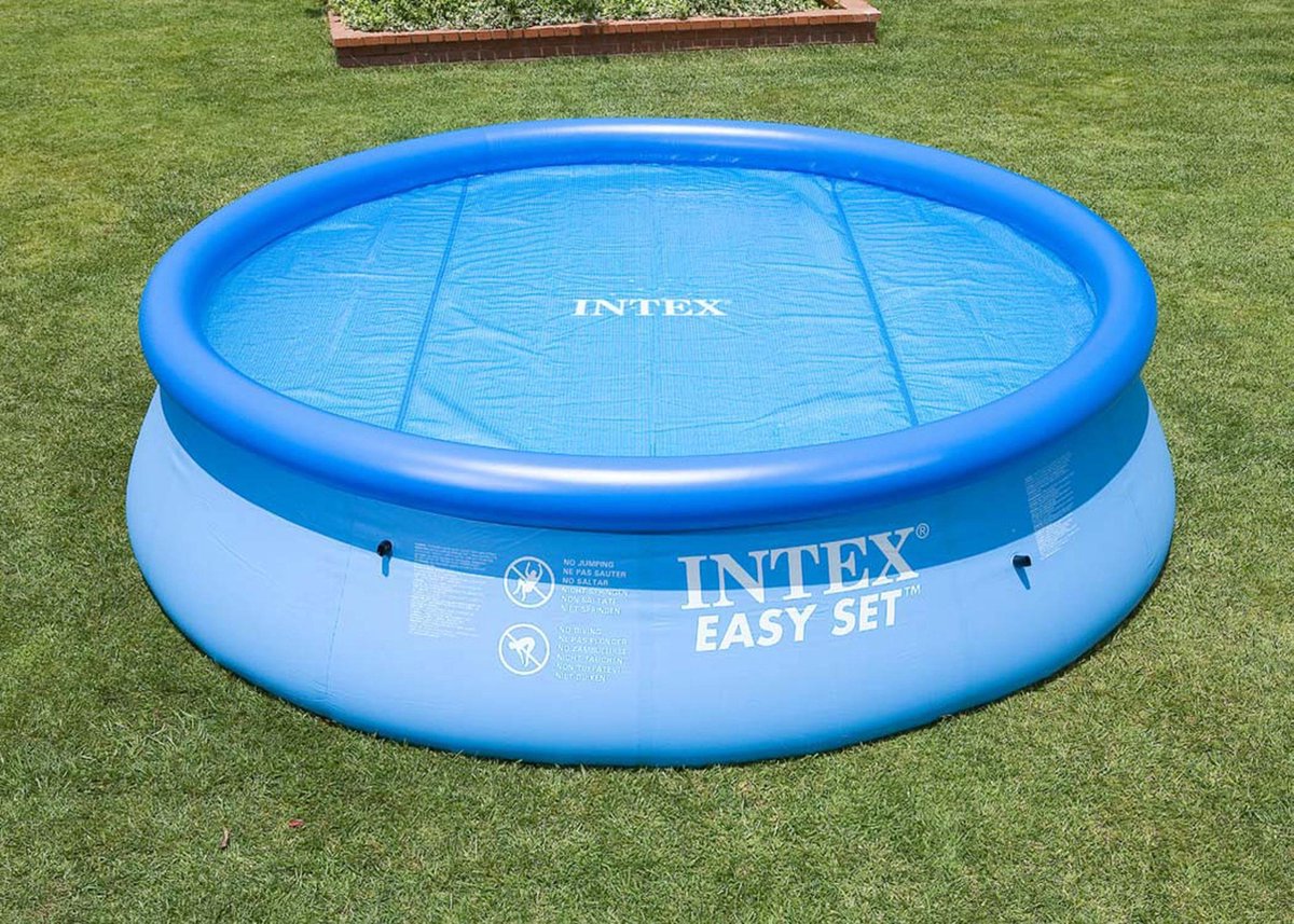 Intex afdekzeil zwembad isolerend 305 cm PVC - Blauw