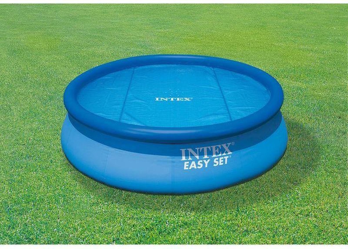 Intex afdekzeil zwembad isolerend 305 cm PVC - Blauw