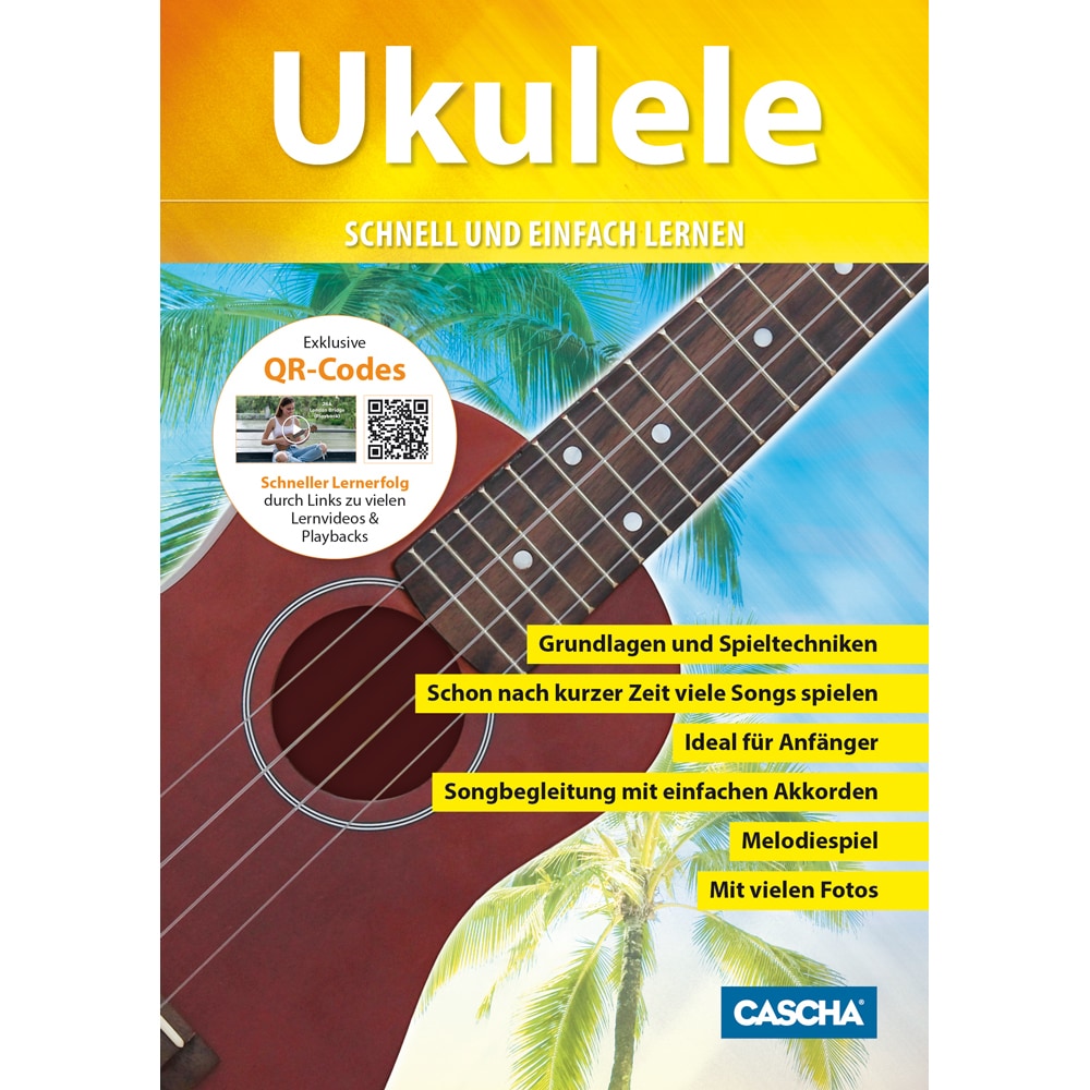 Cascha HH 1301 DE Ukulele - Schnell und einfach lernen (Duitstalig)