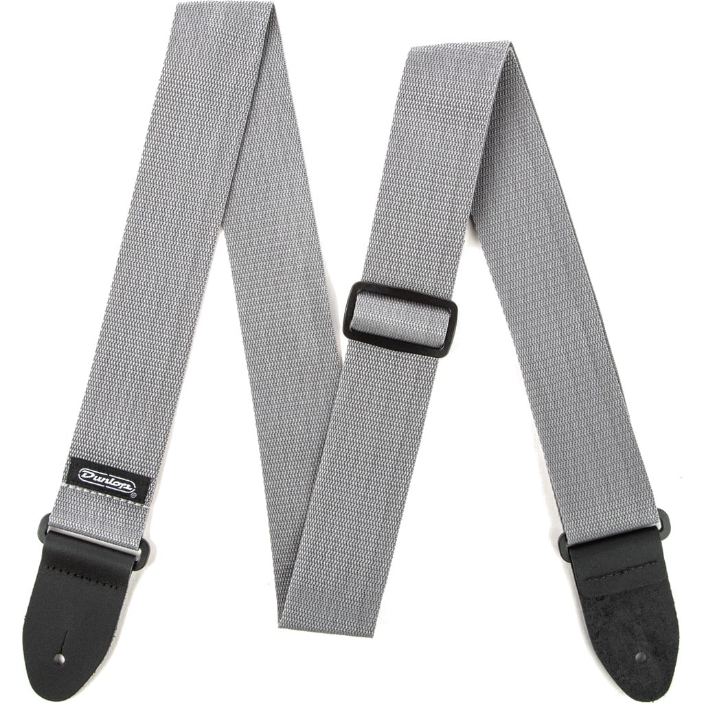 Dunlop D07-01GY Poly Strap Gray gitaarband