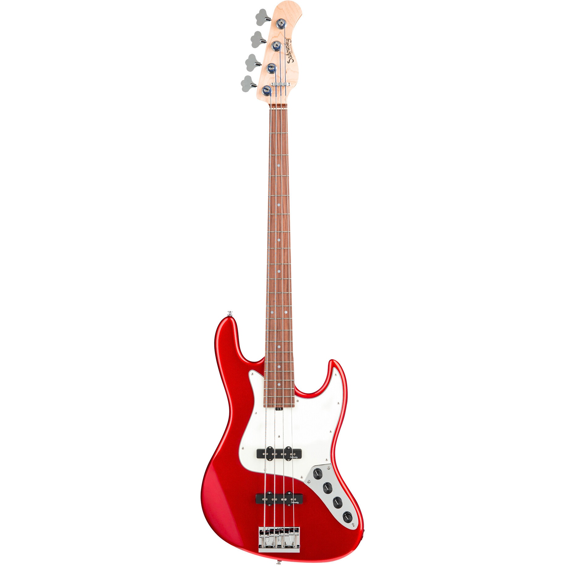 Sadowsky MetroLine 21-4 Vintage Alder Solid Candy Apple Red Metallic elektrische basgitaar