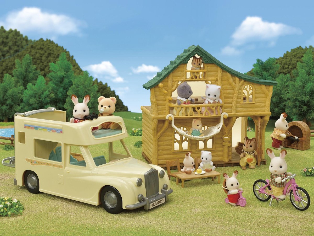 Sylvanian Families Familie Camper - Beige