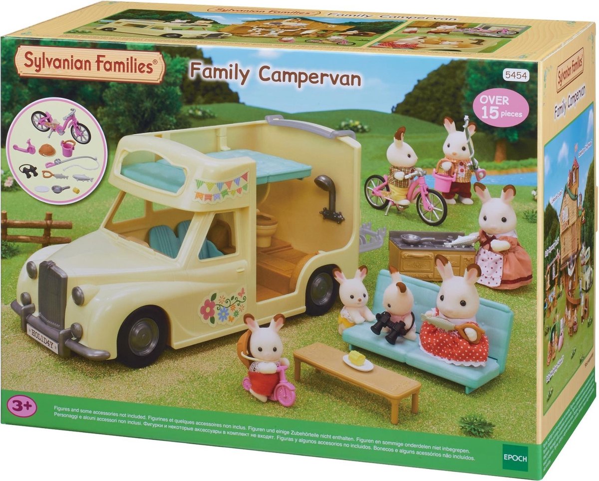 Sylvanian Families Familie Camper - Beige