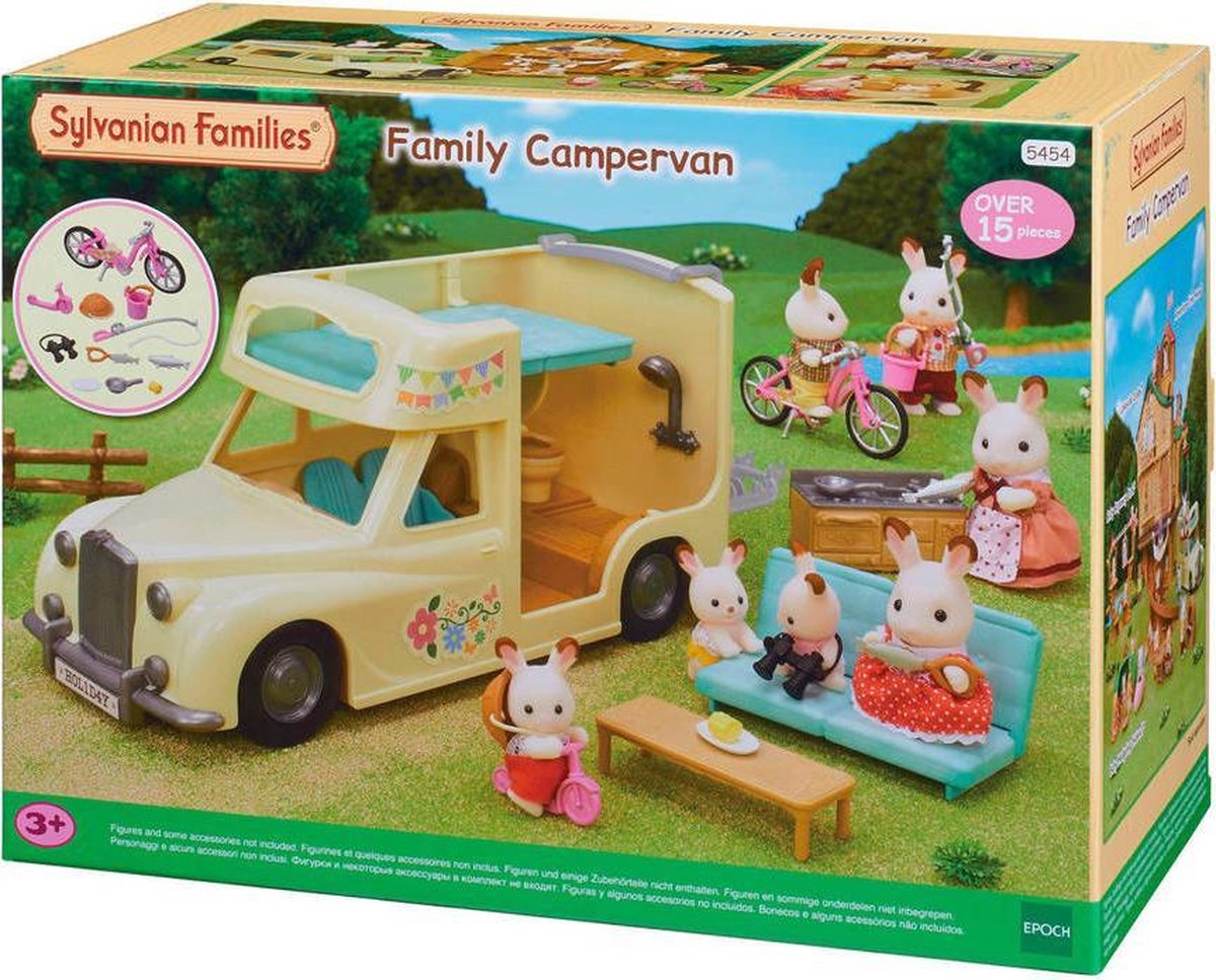 Sylvanian Families Familie Camper - Beige