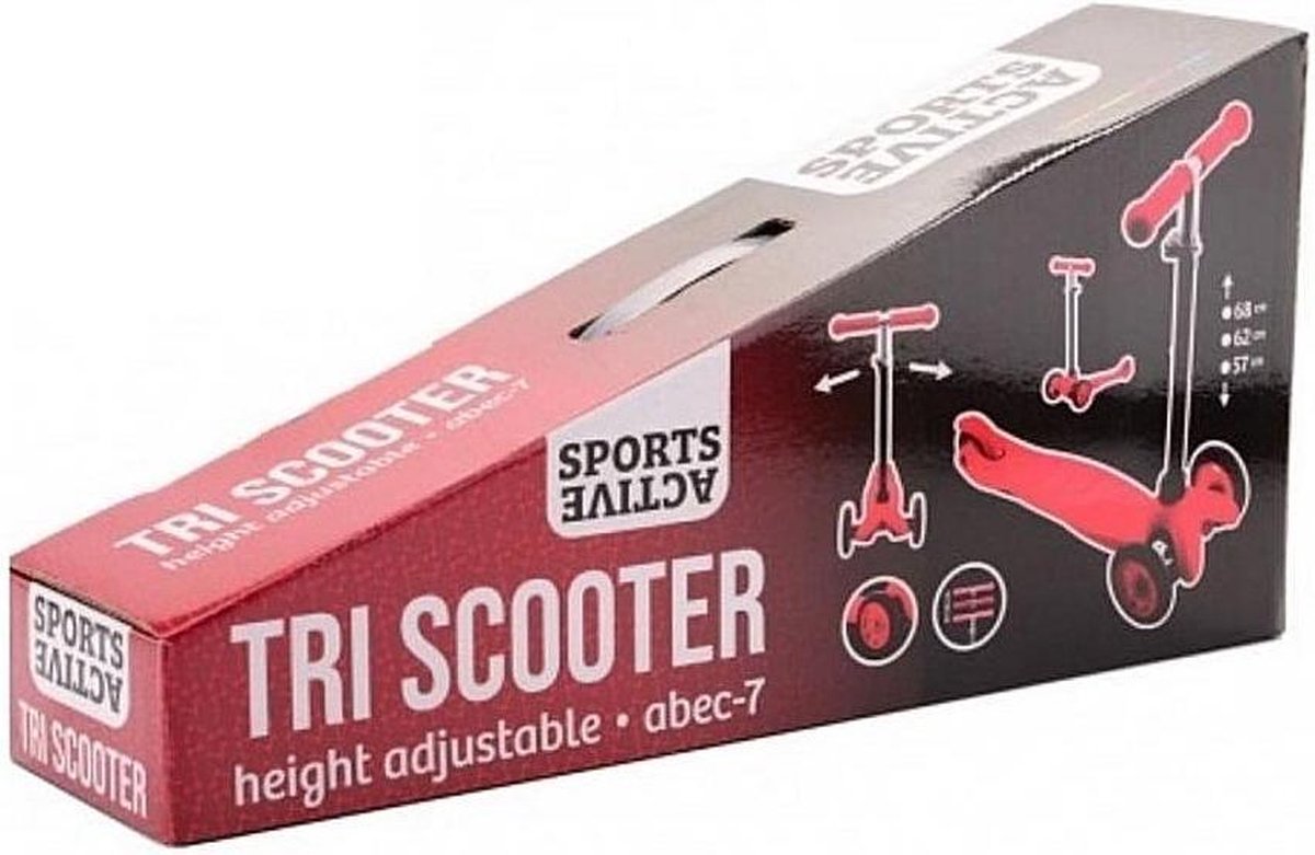 Johntoy Sports Active City Kinderstep Kinderstep Junior Voetrem - Rood