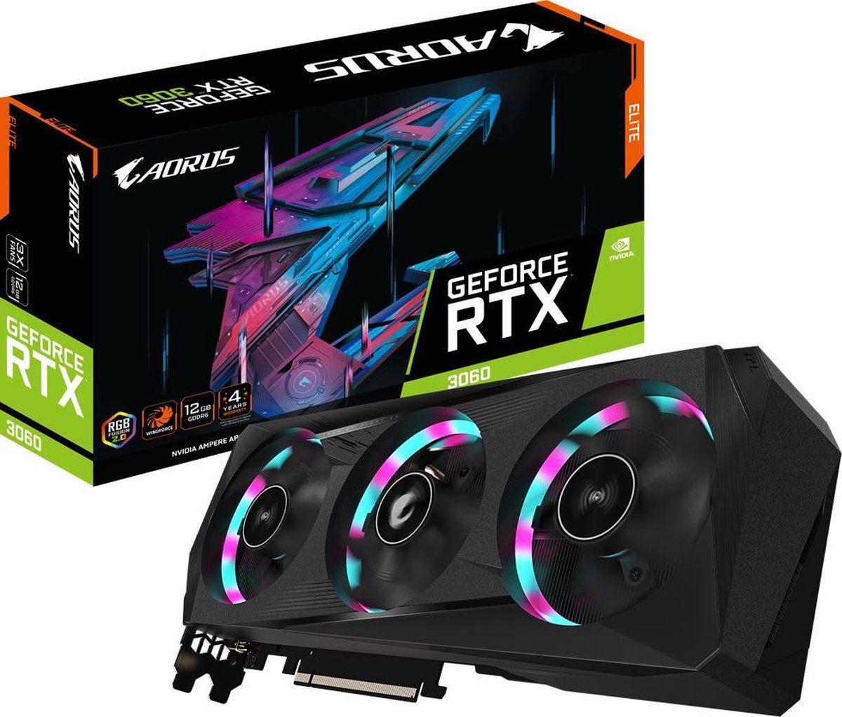 Gigabyte Geforce RTX 3060 Aorus 12G LHR