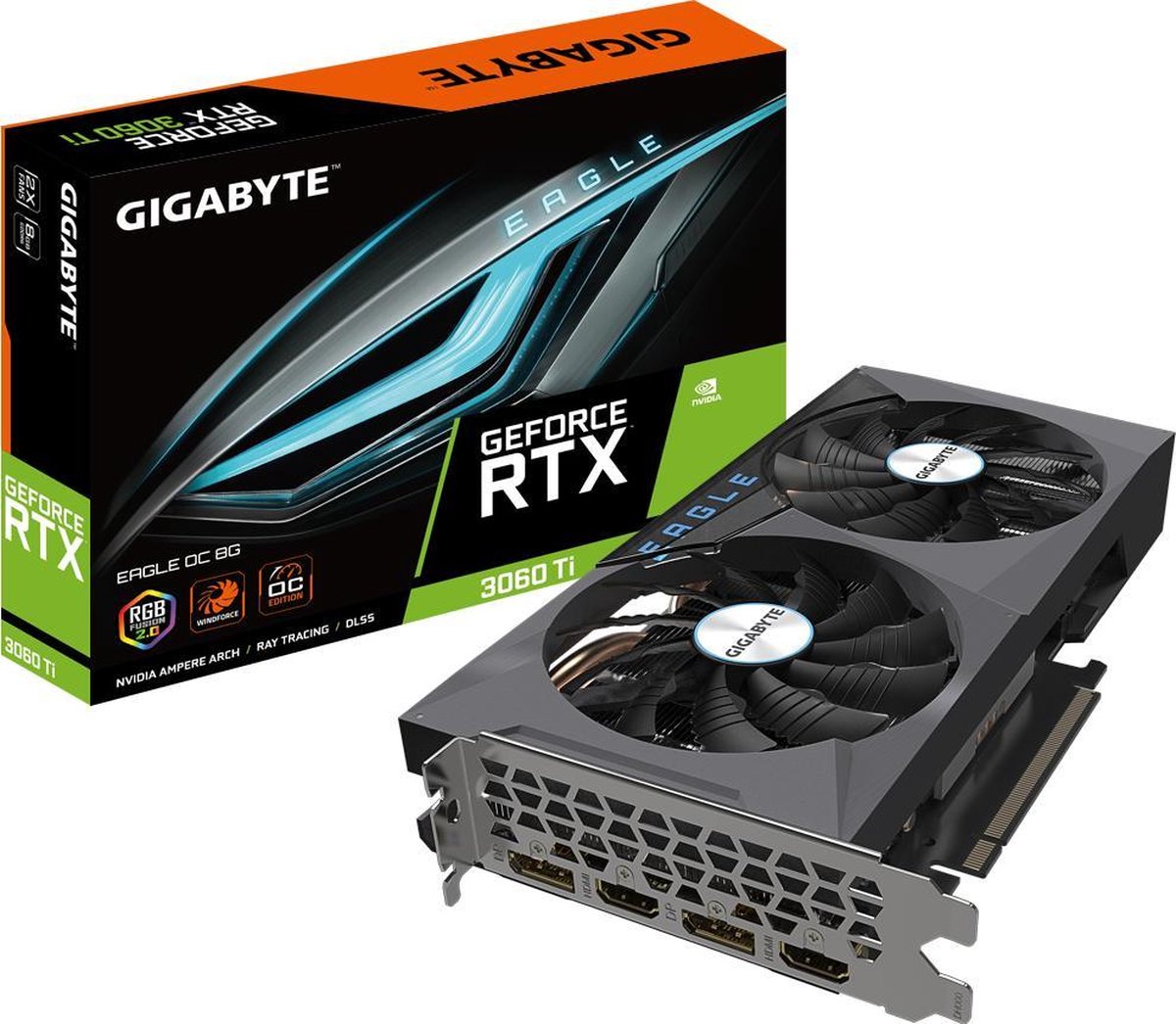 Gigabyte GeForce RTX 3060 Ti EAGLE 8G LHR