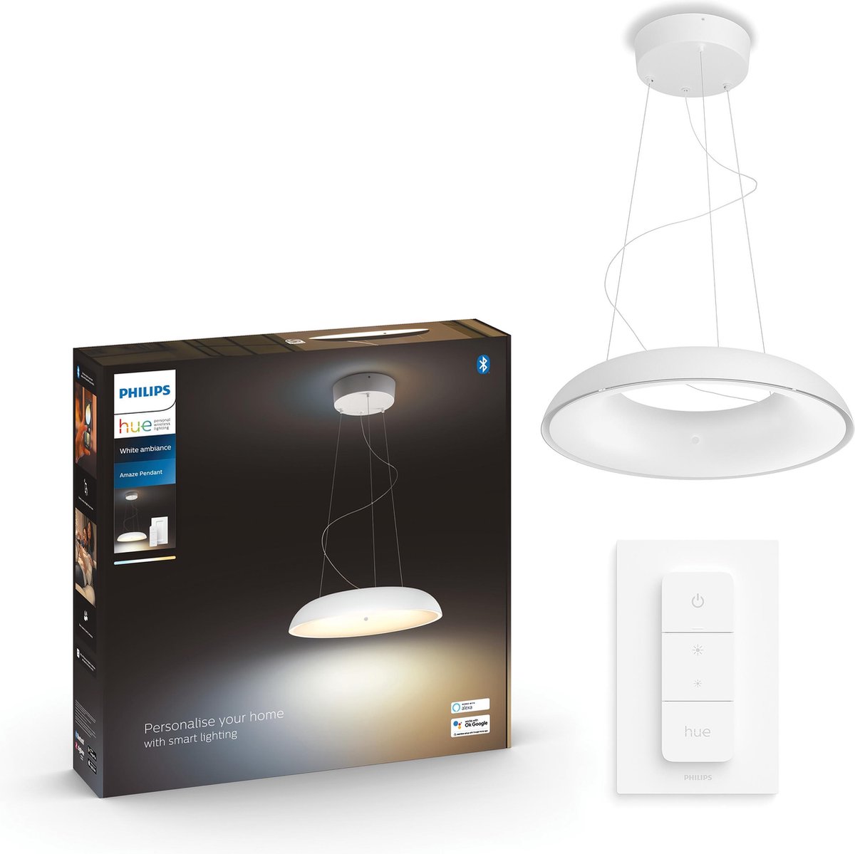 Philips Amaze hanglamp White Ambiance - Wit