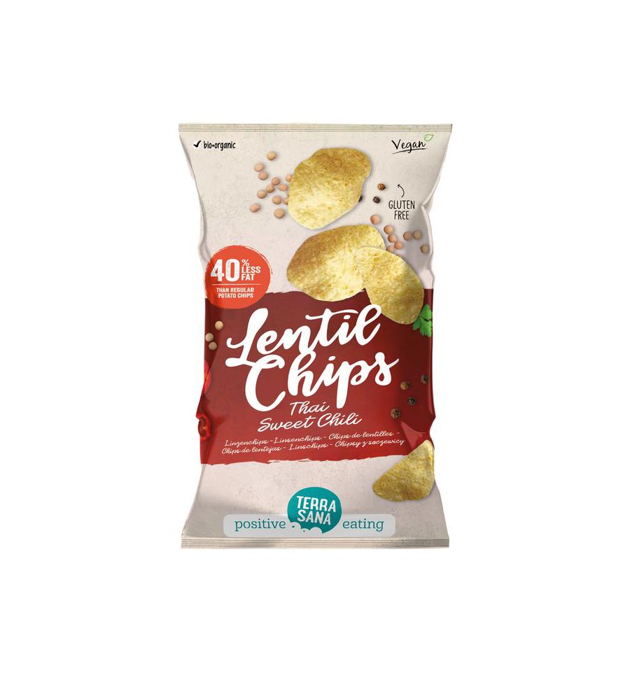 Terrasana Linzenchips Thai sweet chili bio