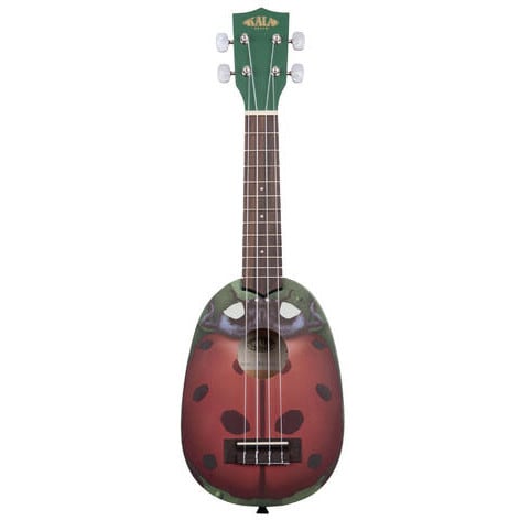 Kala KA-NV-LBUG Novelty Series sopraan ukelele ladybug met gigbag