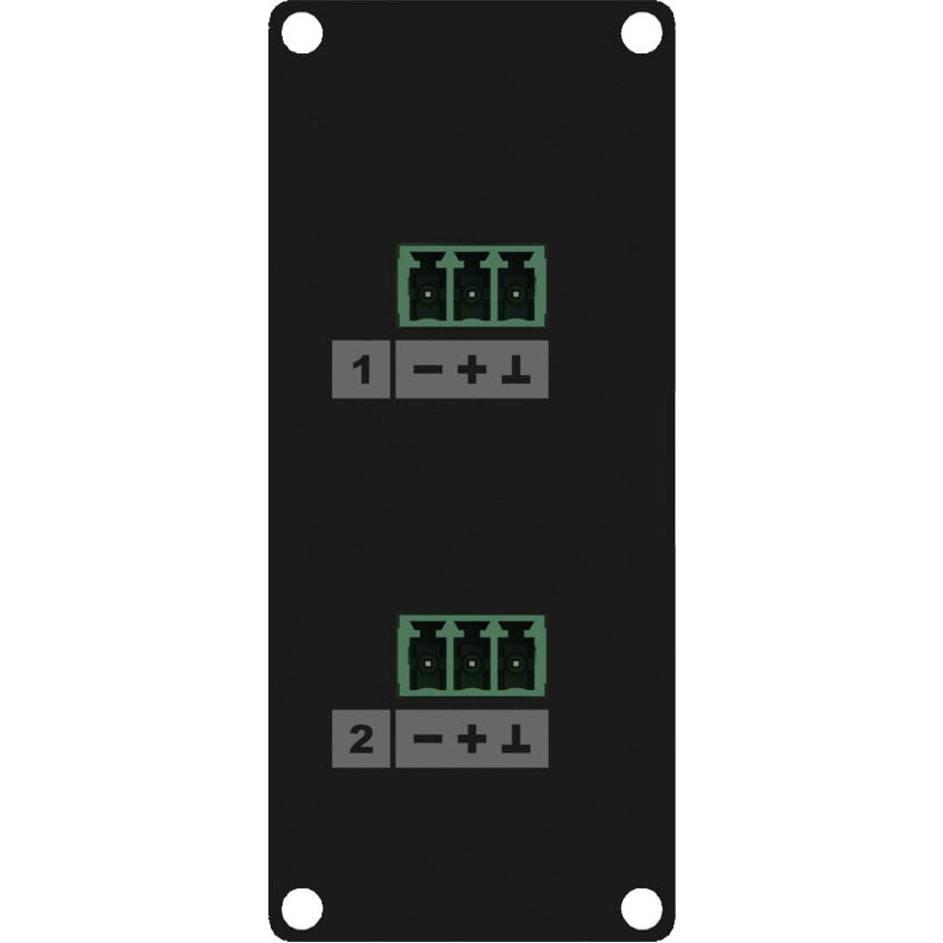 Caymon CASY138/B 2x 3-pins Terminal Block module voor CASY-chassis